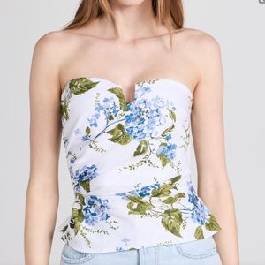 Reformation Madelyn Linen Top NWT